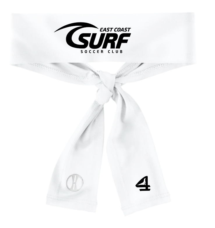 East Coast Surf Soccer Club Tie Headband
