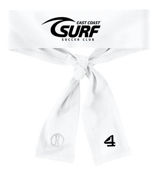 East Coast Surf Soccer Club Tie Headband