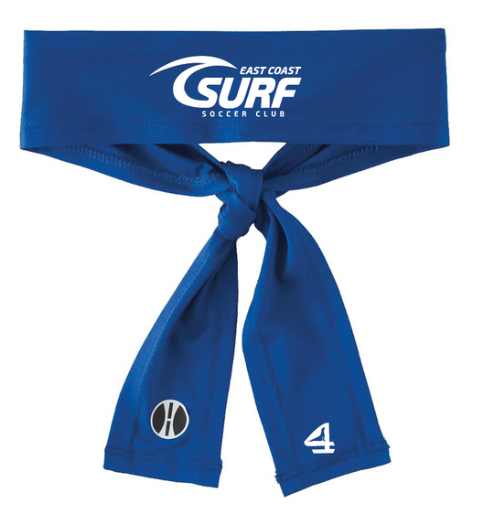 East Coast Surf Soccer Club Tie Headband