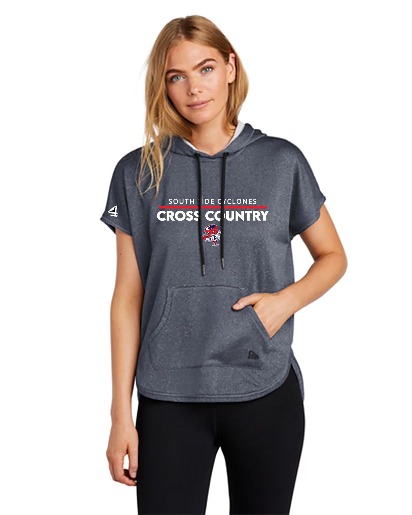 CYCLONES CROSS COUNTRY SS Triblend Womens hoodie