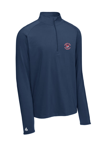 SSHS Booster Club mens stretch 1/4 zip pullover