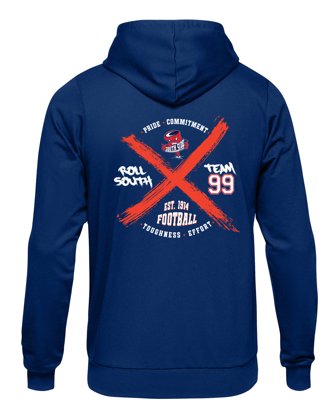 South Side High School Football roll south hoodie