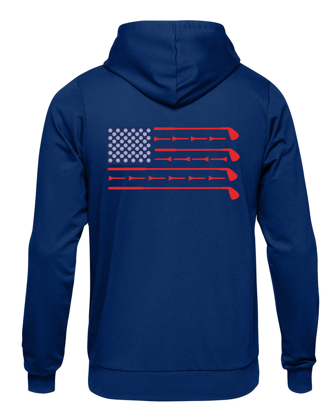 Buoy 4 Golf TEE American Flag Hoodie