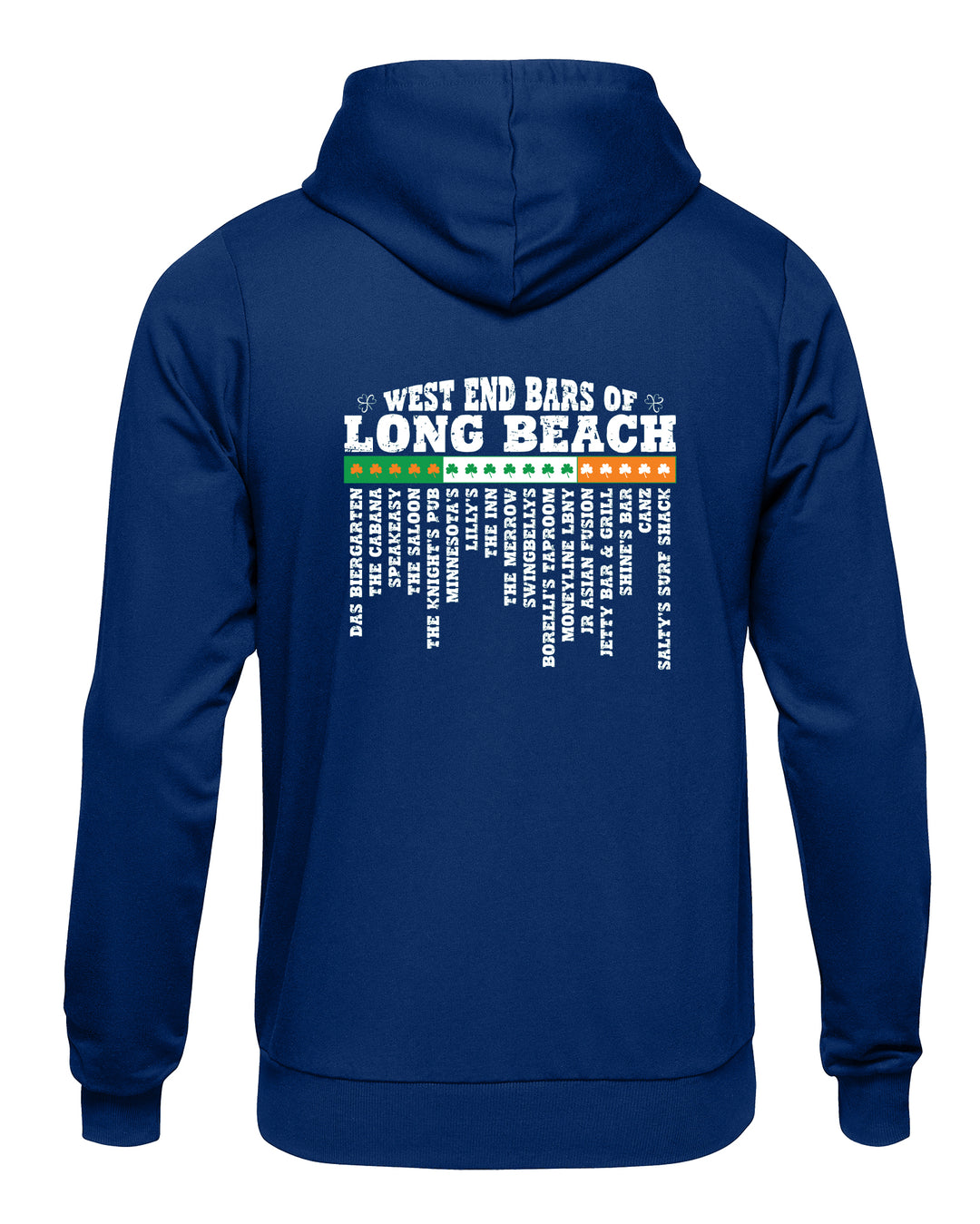 LONG BEACH IRISH DAY West End Bars of Long Beach Graphic Hoodie
