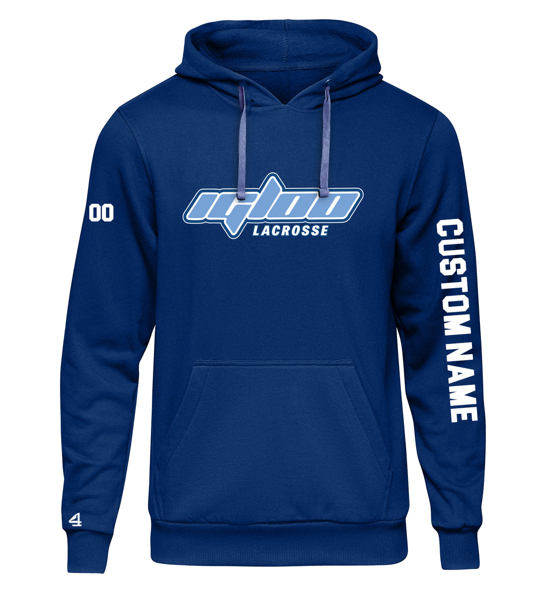 IGLOO LACROSSE Santa Goal Hoodie