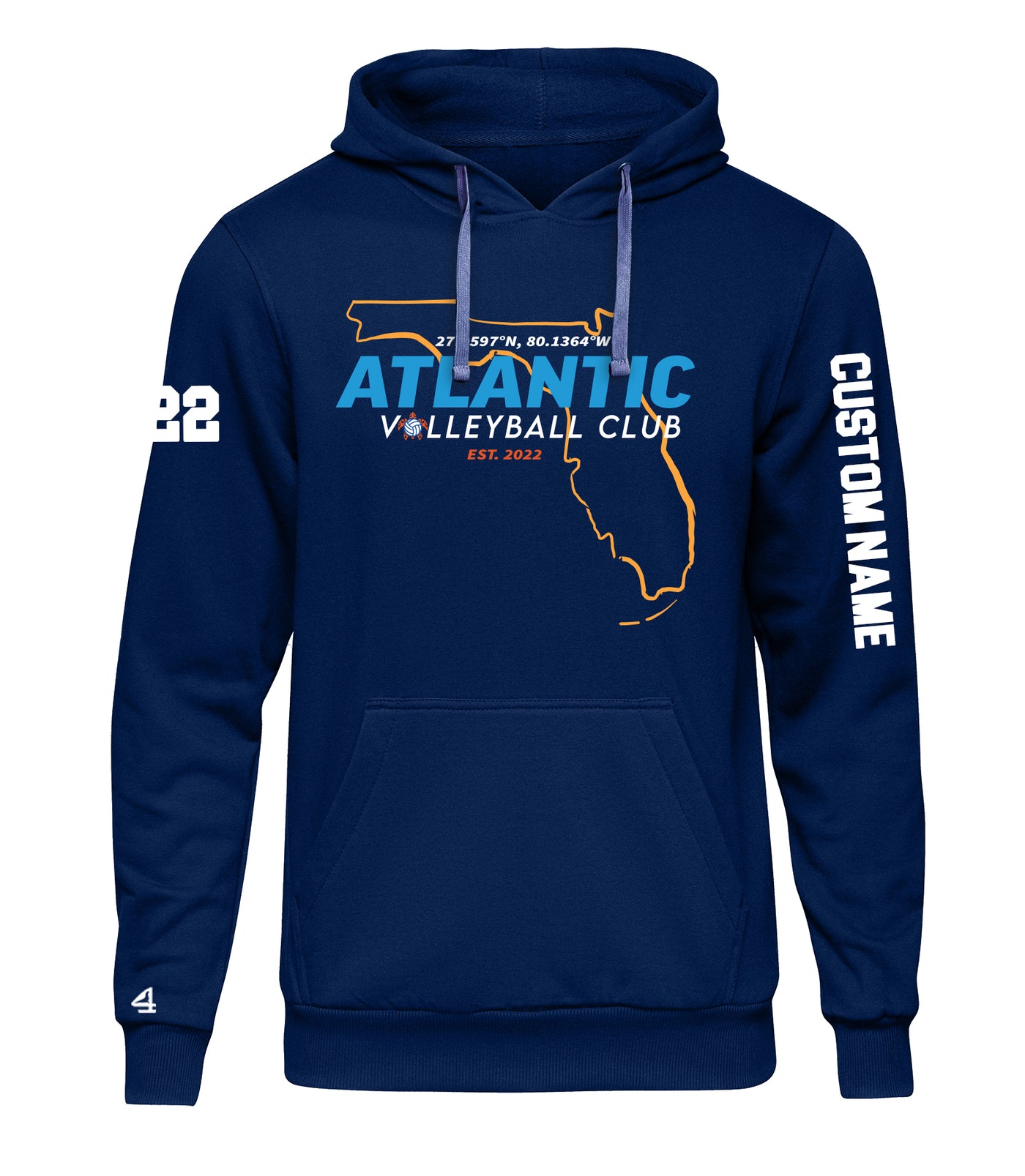 Atlantic Volleyball Club Hoodie