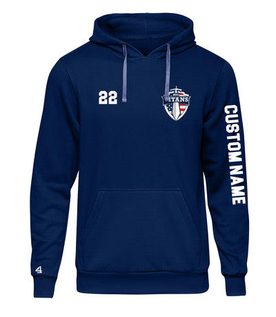 Titans Football Flag Hoodie Design Youth & Adult Size