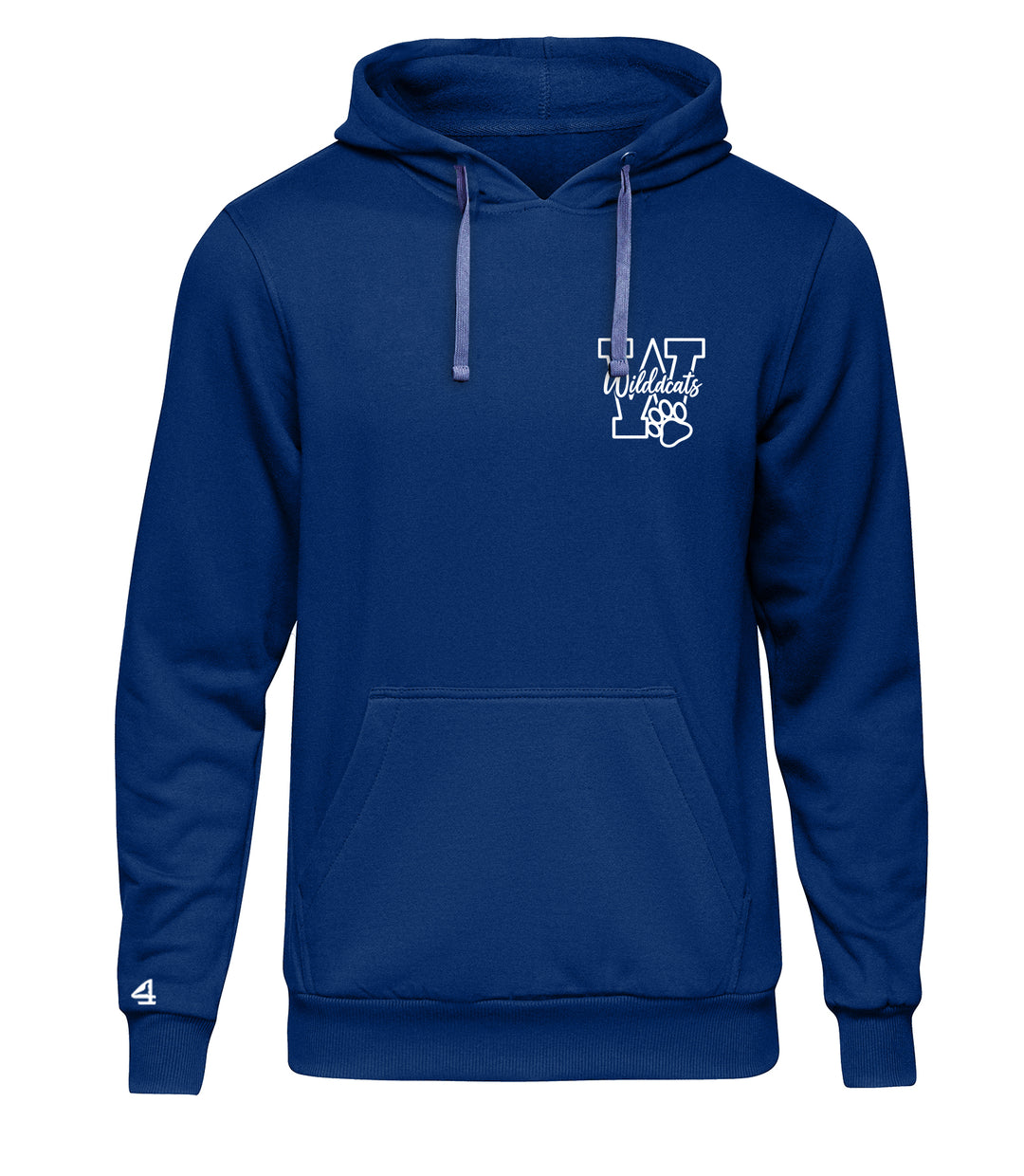 WATSON ELEMENTARY WILDCATS Color Splash Hoodie