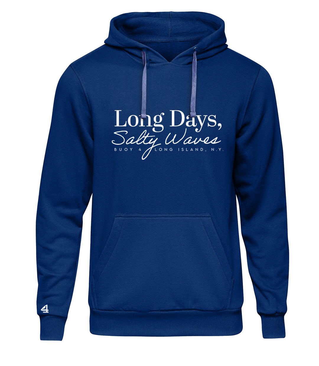Buoy 4 Long Days Salty Waves Hoodie