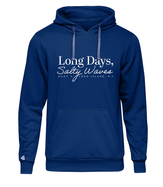 Buoy 4 Long Days Salty Waves Hoodie