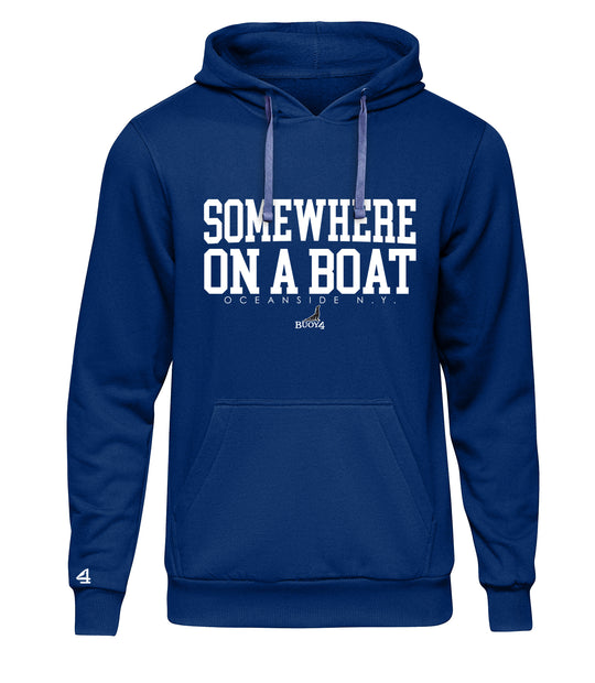 Buoy 4 Somewhere on a Boat Hoodie