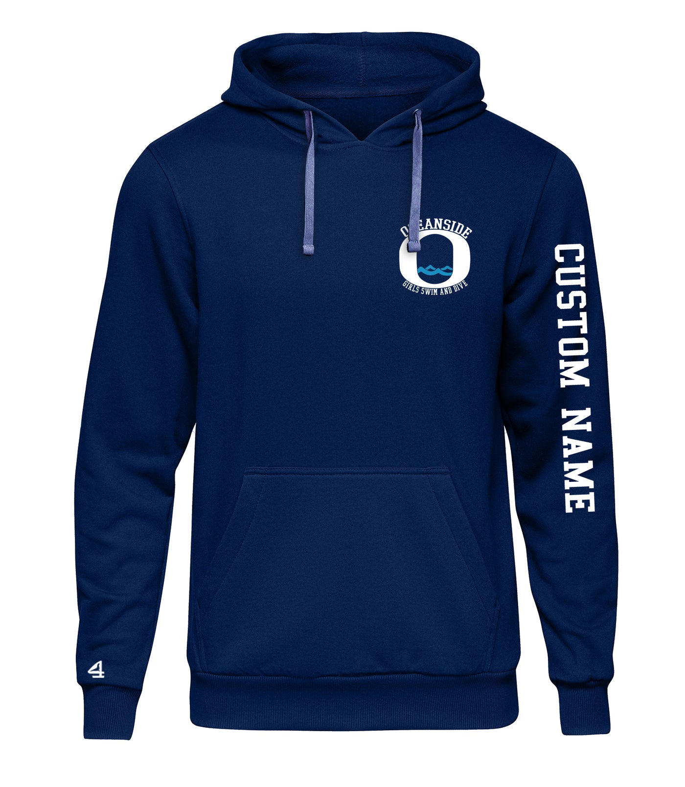 Oceanside Girls Swim and Dive Team Hoodie