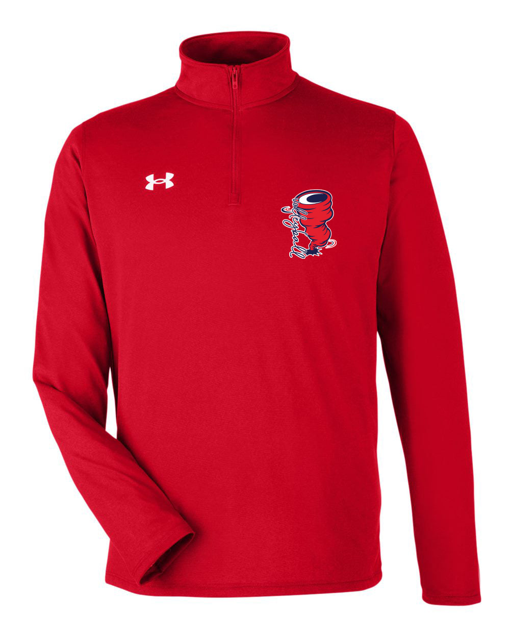 SOUTH SIDE CYCLONES VOLLEYBALL 1/4 zip under armour long sleeve