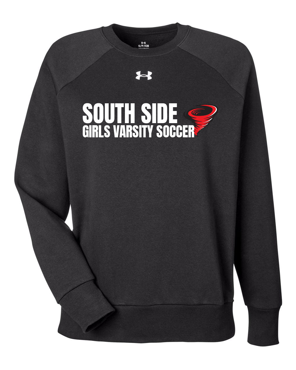 SSHS GIRLS VARSITY SOCCER Under Armour Ladies Crewneck