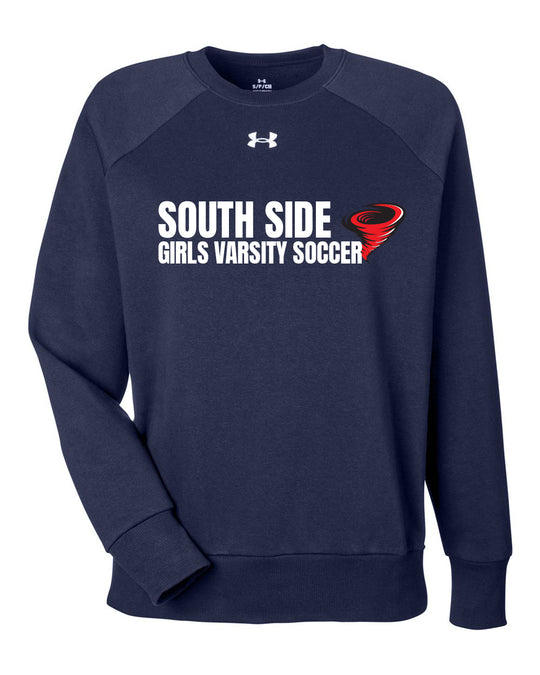 SSHS GIRLS VARSITY SOCCER Under Armour Ladies Crewneck