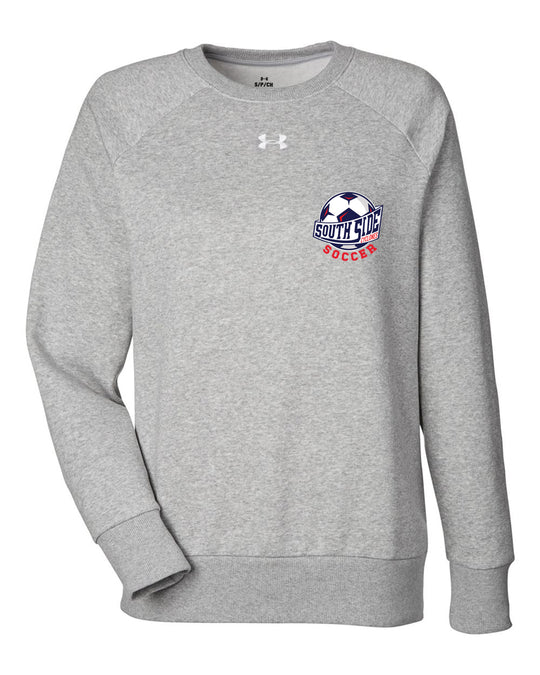 SSMS SOCCER Adult Size Under Armour Ladies Crewneck