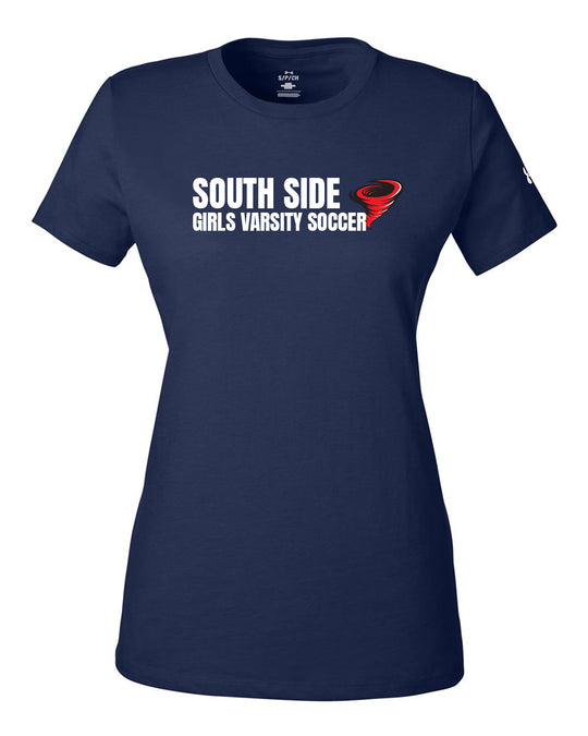 SSHS GIRLS VARSITY SOCCER Ladies Under Armour Performance T-shirt