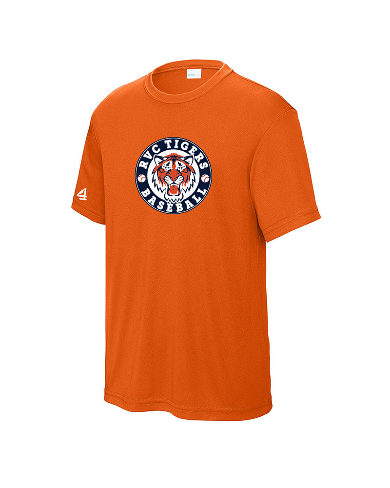 RVC Tigers Baseball Short Sleeve Performance Tee