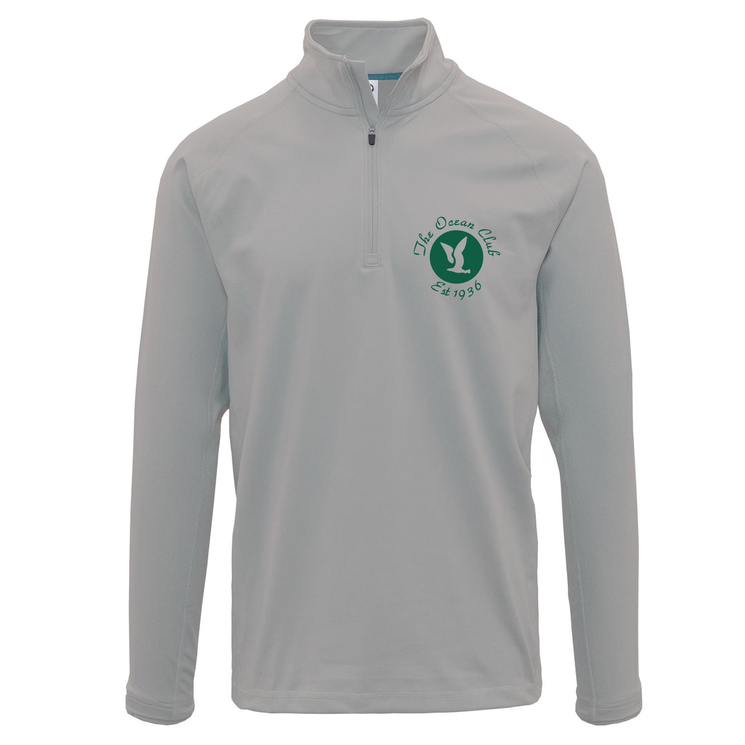 The Ocean Club PRINTED UPF 15+ PRINTED MEN'S 365 QUARTER-ZIP