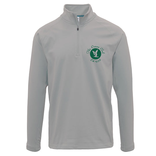 The Ocean Club PRINTED UPF 15+ PRINTED MEN'S 365 QUARTER-ZIP