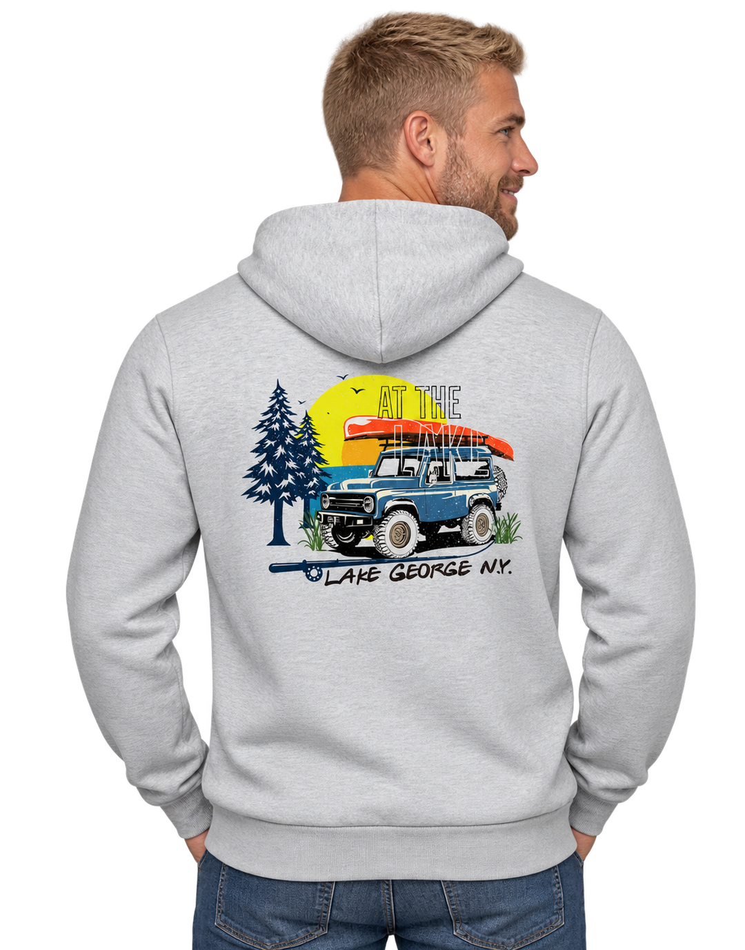 Lake George At the Lake Hoodie