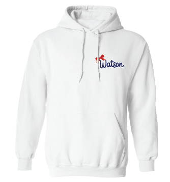WATSON ELEMENTARY WILDCATS Bow Hoodie