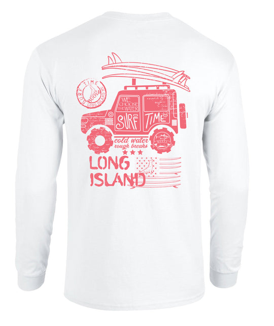Buoy 4 Long Island Surf Long Sleeve Graphic Tee