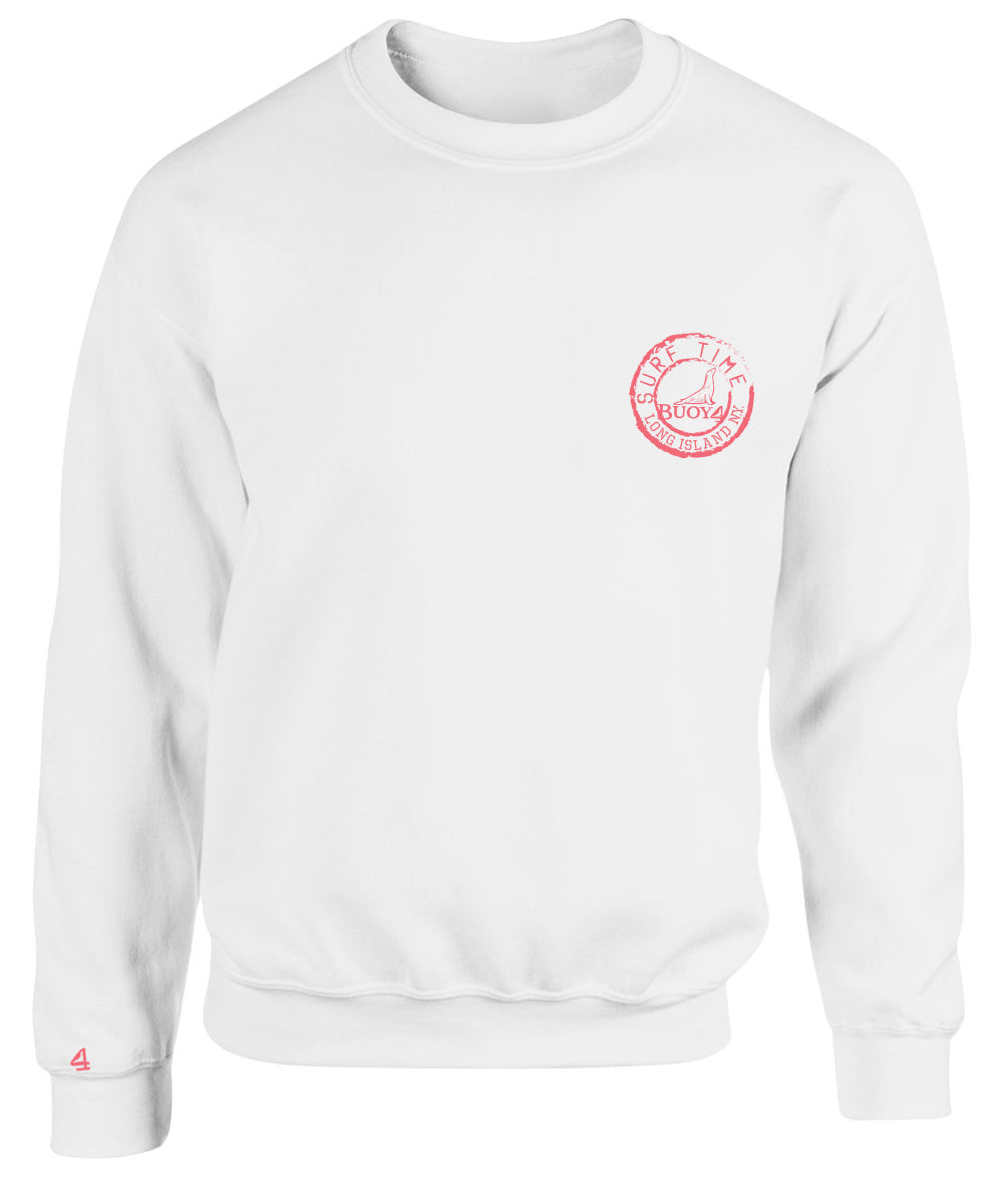 Buoy 4 Long Island Surf Crewneck Sweatshirt