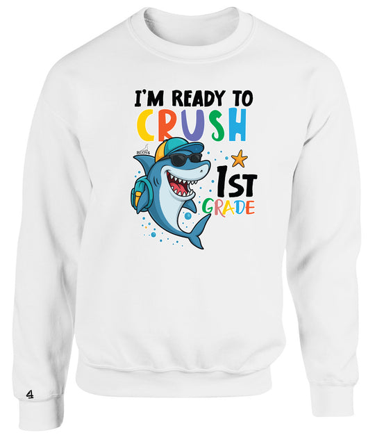 Ready to Crush School Youth Crewneck
