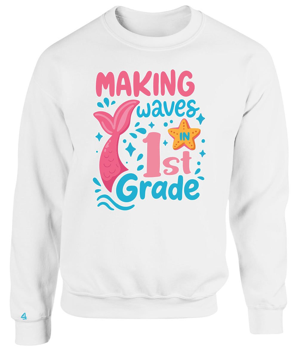Making Waves Youth Crewneck