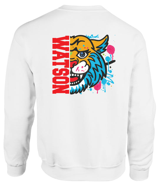 WATSON ELEMENTARY WILDCATS Spirit CrewNeck Sweatshirt