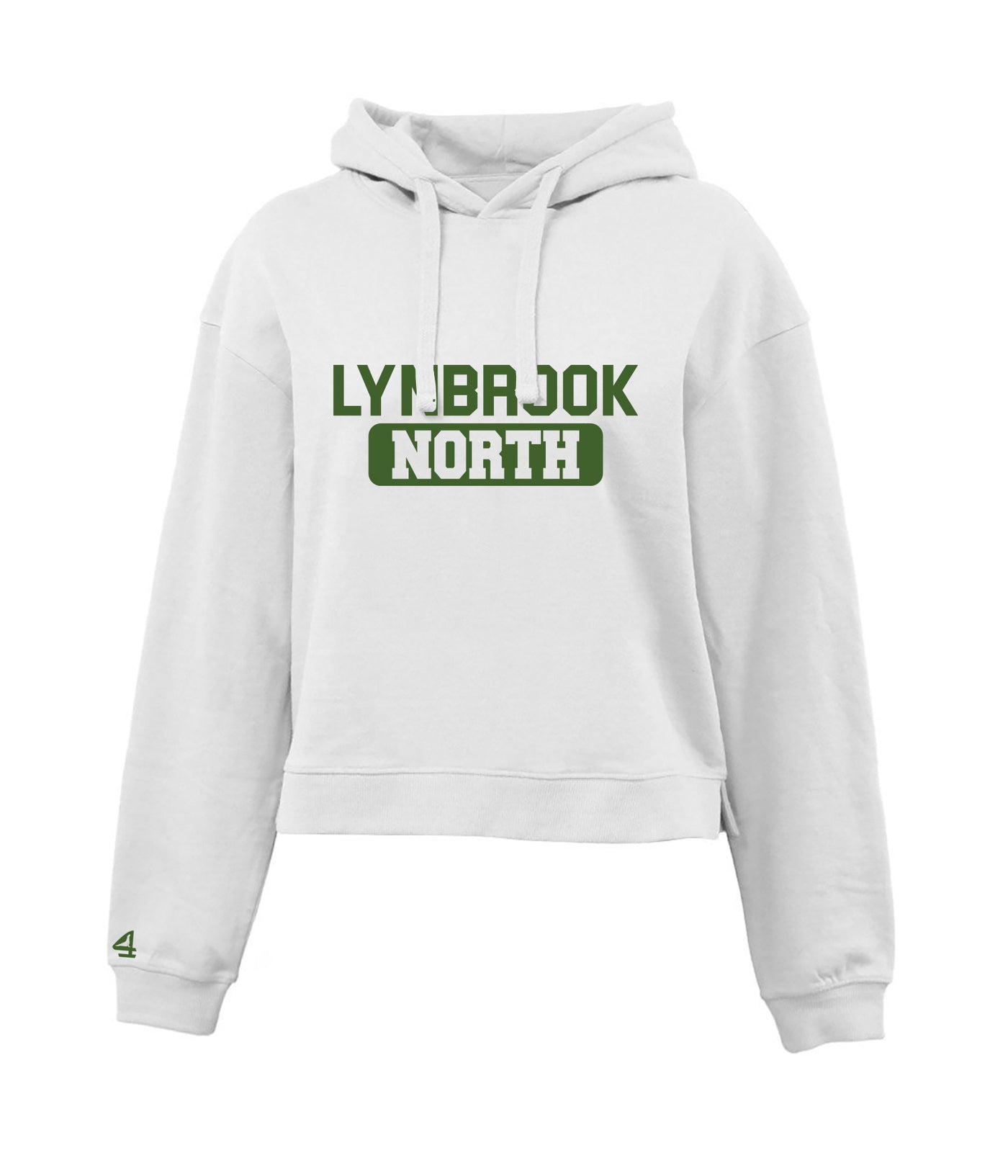 Lynbrook North Cropped Fleece Hoodie