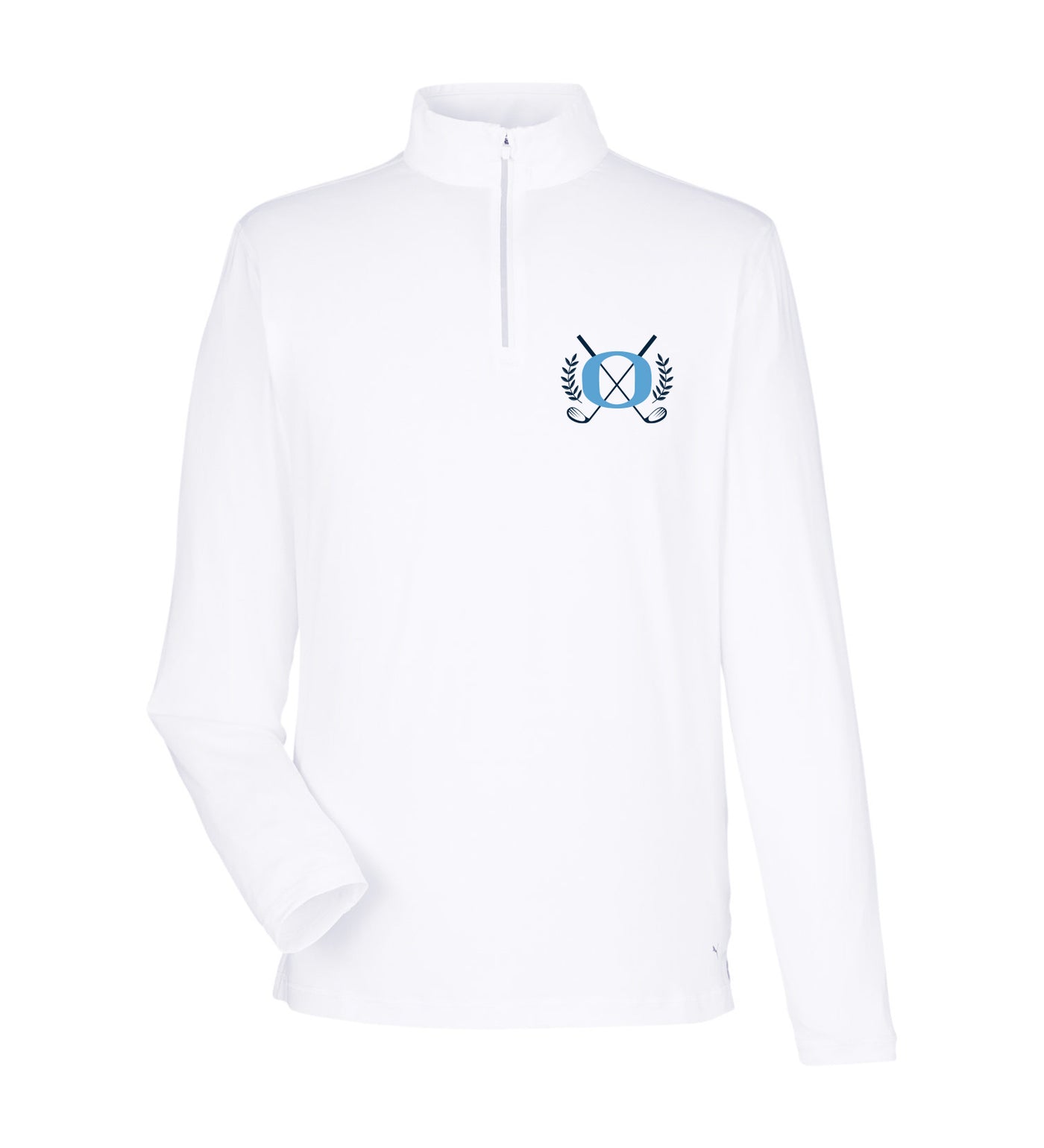 Oceanside Golf Embroidered Puma Golf Men's Quarter-Zip