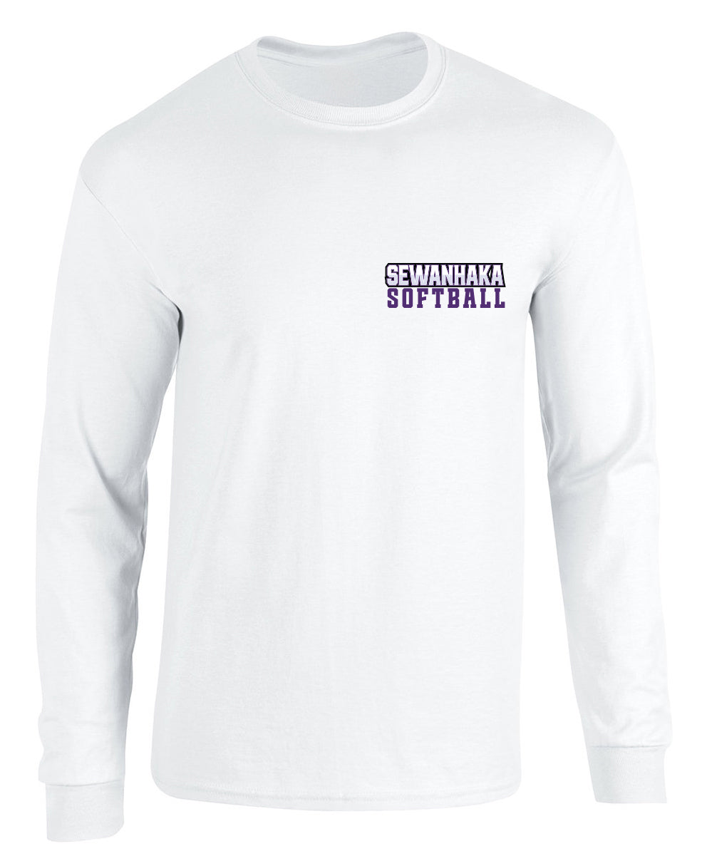 Sewanhaka Softball Long sleeve tshirts