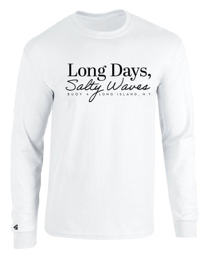 Buoy4 Long Days Salty Waves Long Sleeve Graphic Tee