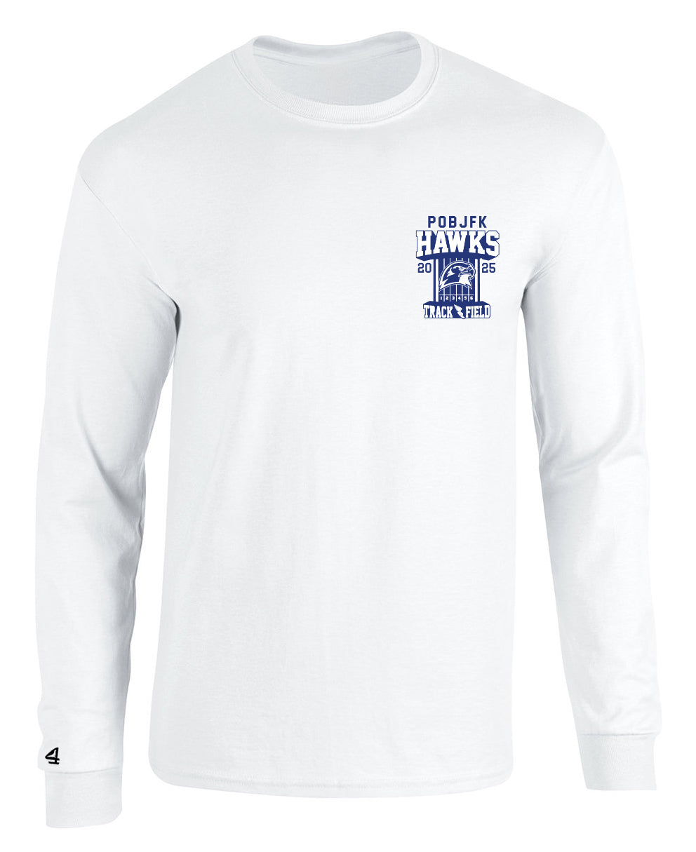 Hawks Track and Field LS Tshirt