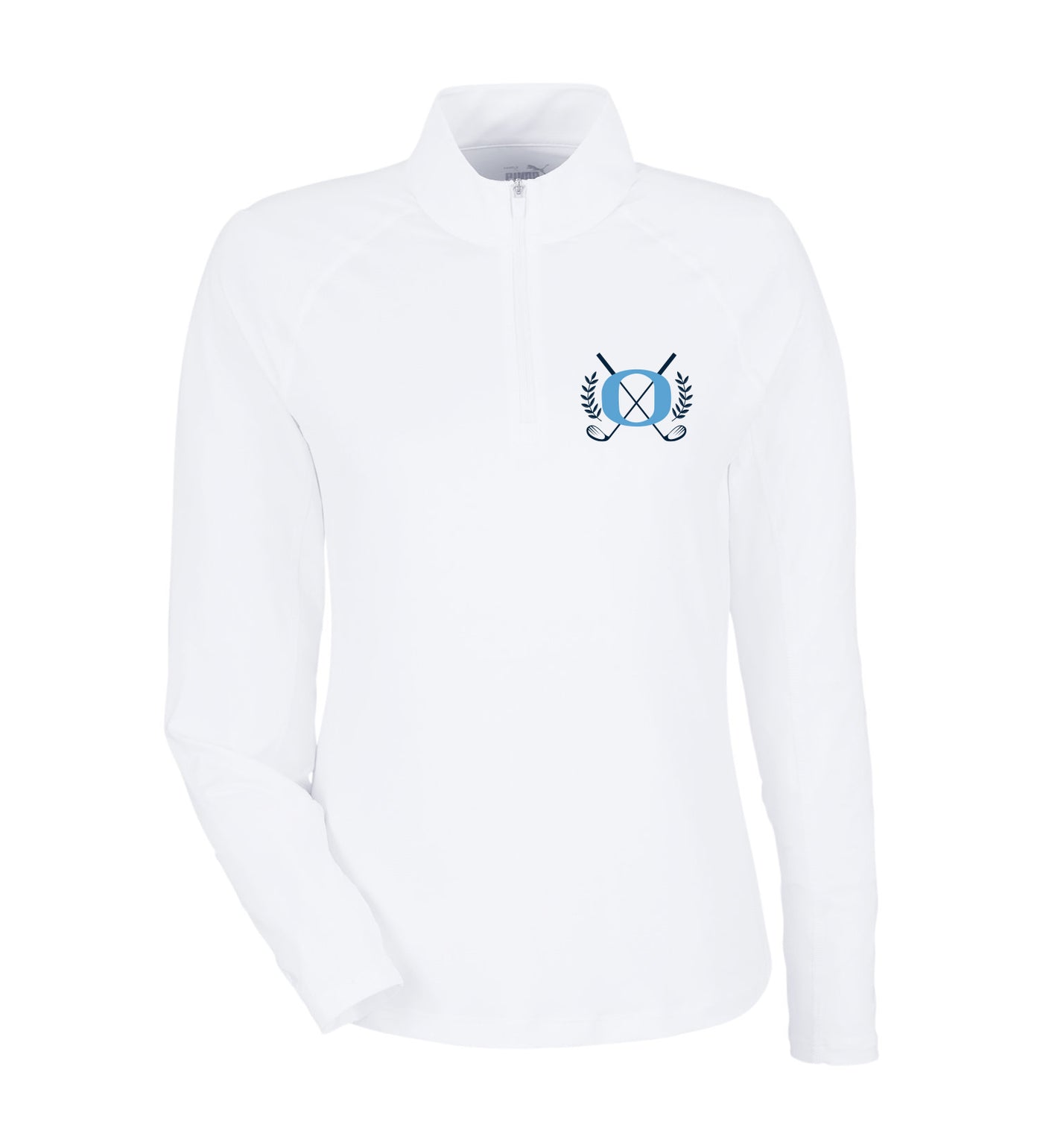 Oceanside Golf Embroidered Puma Golf Women's Quarter-Zip