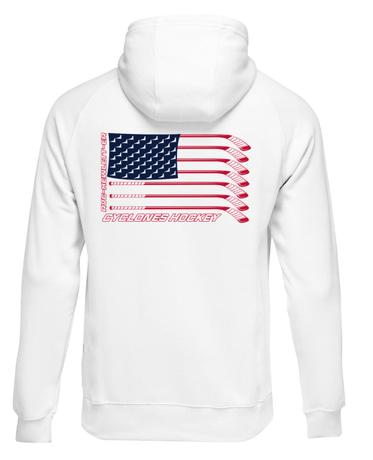 ROCKVILLE CENTRE E.R. HOCKEY Flag Hoodie