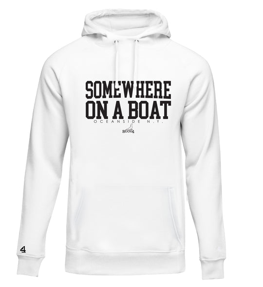Buoy 4 Somewhere on a Boat Hoodie