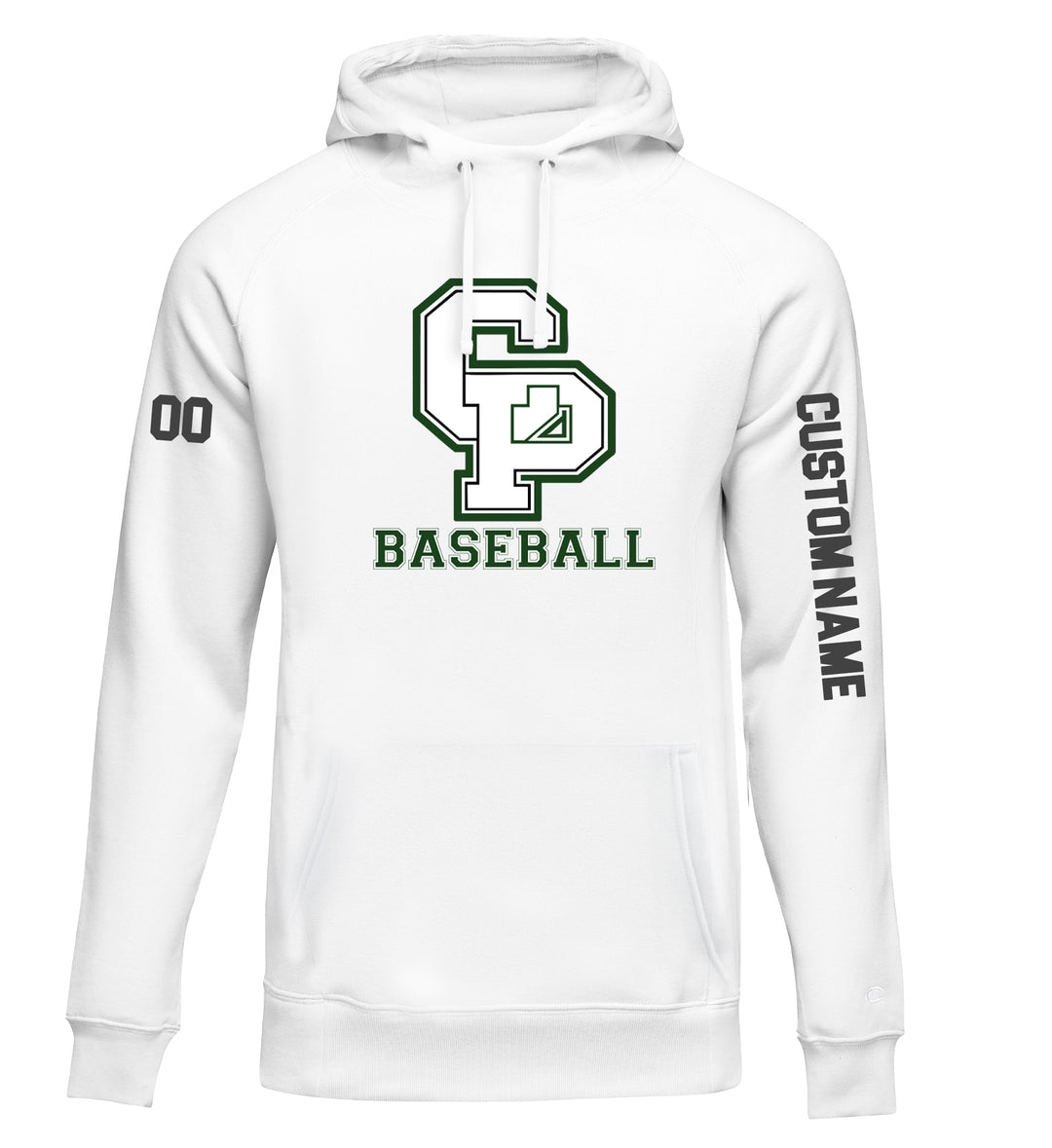 CARLE PLACE BASEBALL HOODIE
