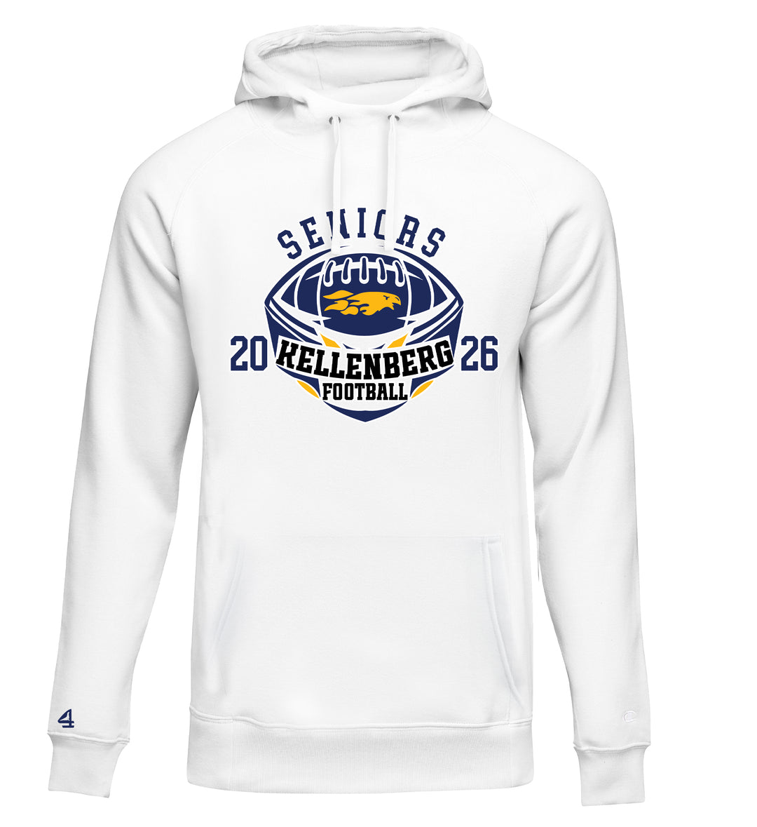 Kellenberg football 2026 seniors hoodie