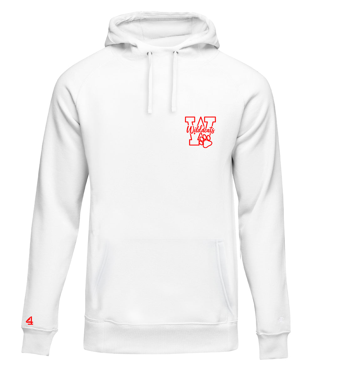 WATSON ELEMENTARY WILDCATS Color Splash Hoodie
