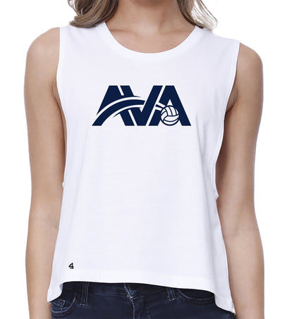 AVA Atlantic Volleyball Academy Muscle Crop Shirt