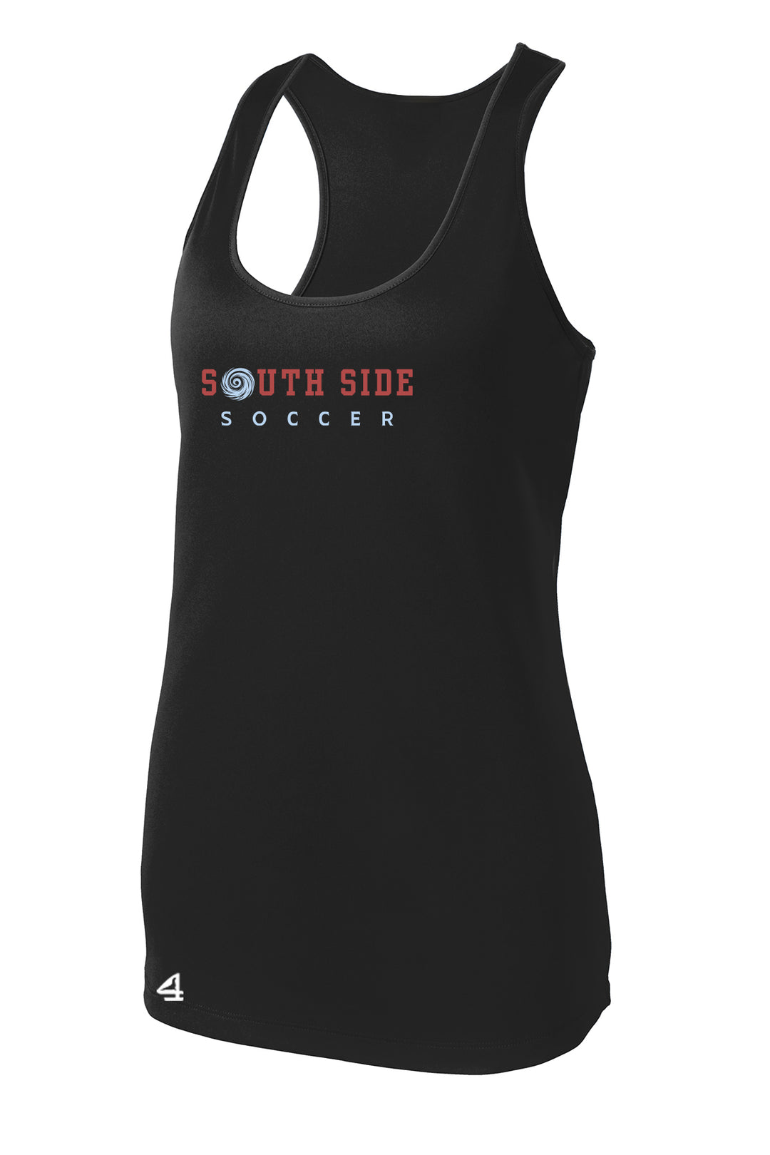 SOUTH SIDE JV SOCCER Women's Racerback Tank