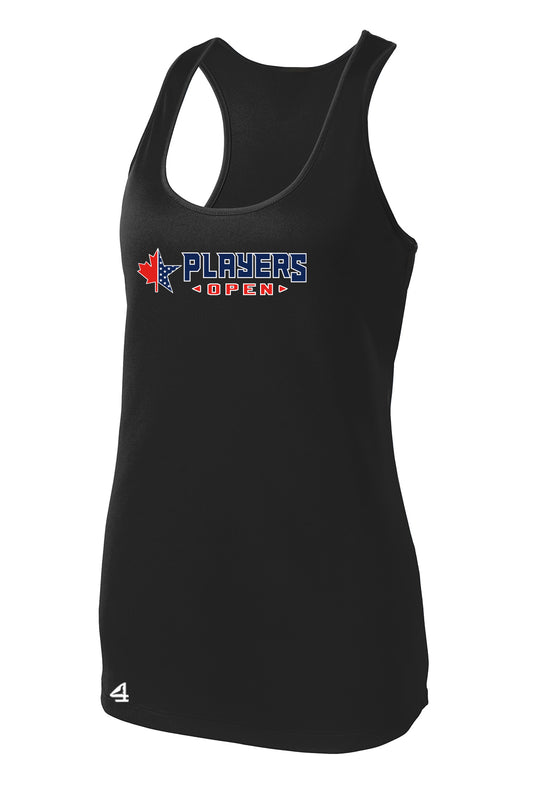 Open Series Players Women's Racerback Tank