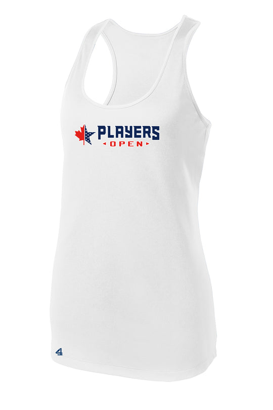 Open Series Players Women's Racerback Tank