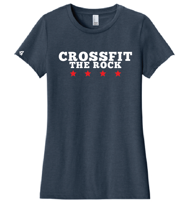 Crossfit the Rock Ladies SS T-shirts