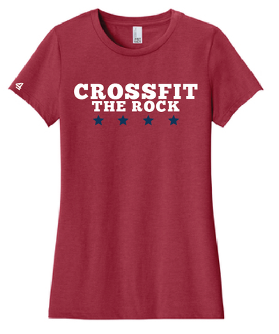 Crossfit the Rock Ladies SS T-shirts