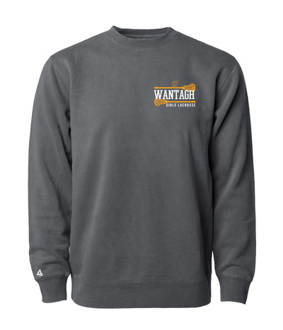 Wantagh Girls Lacrosse Pigment Crewneck