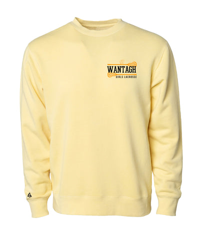 Wantagh Girls Lacrosse Pigment Crewneck